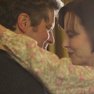 Colin Firth stars as Eric Lomax and Nicole Kidman stars as Patricia Wallace in The Weinstein Company's The Railway Man (2014)
