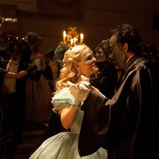 Alice Eve stars as Emily and John Cusack stars as Edgar Allan Poe in Relativity Media's The Raven (2012)