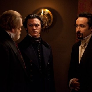 Brendan Gleeson, Luke Evans and John Cusack in Relativity Media's The Raven (2012)