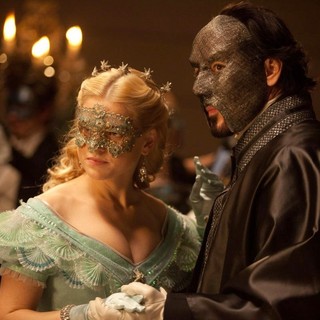 Alice Eve stars as Emily and 	John Cusack stars as Edgar Allan Poe in Relativity Media's The Raven (2012)