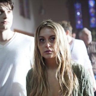 Bryan Dechart stars as Dan and Alexa Vega stars as Skylar in Cinematic's The Remaining (2013)