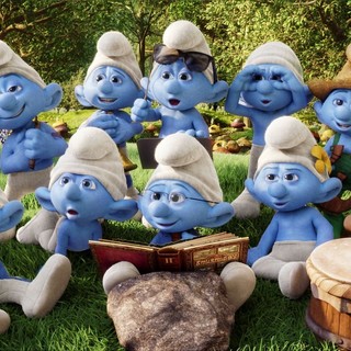 The Smurfs from Columbia Pictures' The Smurfs 2 (2013)