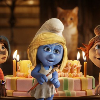Vexy, Smurfette,and Hackus from Columbia Pictures' The Smurfs 2 (2013)