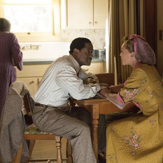 Cicely Tyson, Blair Underwood and Vanessa Williams in Lifetime's The Trip to Bountiful (2014). Photo credit by Bob Mahoney.