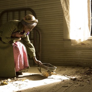 Cicely Tyson stars as Mrs. Watts in Lifetime's The Trip to Bountiful (2014). Photo credit by Bob Mahoney.