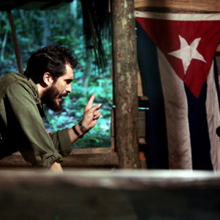 Demian Bichir stars as Fidel Castro and Benicio Del Toro stars as Che IFC Films' The Argentine (2008)