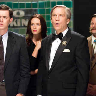 Colin Hanks, Emily Blunt, John Malkovich and Steve Zahn in Magnolia Pictures' The Great Buck Howard (2009)