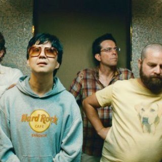 Bradley Cooper, Ken Jeong, Ed Helms and Zach Galifianakis in Warner Bros. Pictures' The Hangover Part II (2011)