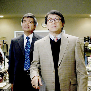 George Lopez stars as Glaze and Jackie Chan stars as Bob Ho in Lionsgate Films' The Spy Next Door (2010)