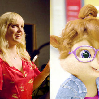 Anna Faris voices Jeanette in 20th Century Fox' Alvin and the Chipmunks: The Squeakquel's (2009)