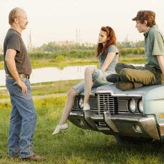 William Hurt, Kristen Stewart and Eddie Redmayne in Samuel Goldwyn Films' The Yellow Handkerchief (2010)