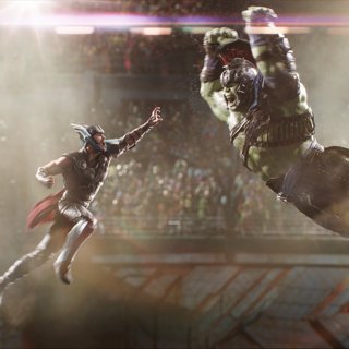 Chris Hemsworth stars as Thor and Hulk in Marvel Studios' Thor: Ragnarok (2017)