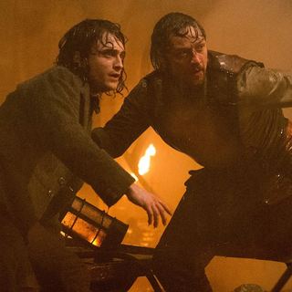 Daniel Radcliffe stars as Igor and James McAvoy stars as Victor Von Frankenstein in 20th Century Fox's Victor Frankenstein (2015)