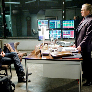 Shia LaBeouf stars as Jacob Moore and Michael Douglas stars as Gordon Gekko in 20th Century Fox's Wall Street 2: Money Never Sleeps (2010)