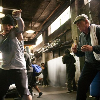 Tom Hardy stars as Tom Conlon and Nick Nolte stars as Paddy Conlon in Lionsgate Films' Warrior (2011)