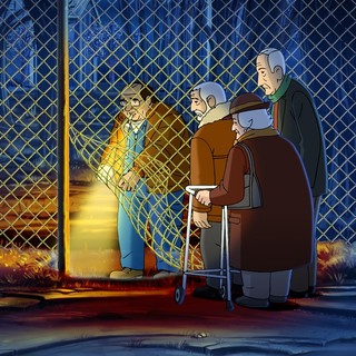 A scene from GKIDS' Wrinkles (2014)