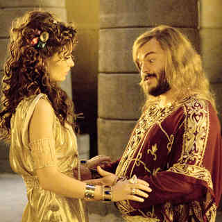 Olivia Wilde stars as Princess Inanna and Jack Black stars as Zed in Columbia Pictures' Year One (2009). Photo credit by Suzanne Hanover.