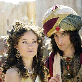 Olivia Wilde stars as Princess Inanna and David Pasquesi stars as Prime Minister in Columbia Pictures' Year One (2009)