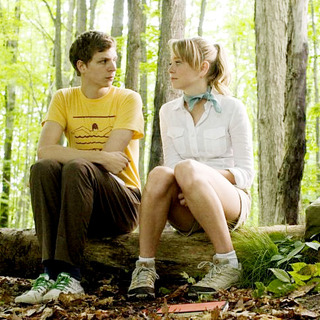 Michael Cera stars as Nick Twisp and Portia Doubleday stars as Sheeni Saunders in Dimension Films' Youth in Revolt (2010). Photo credit by Bruce Birmelin.