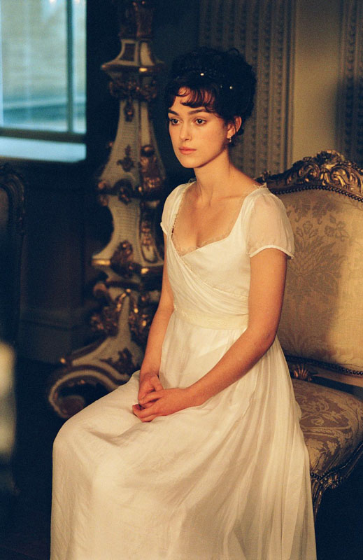 Keira Knightley as Elizabeth Bennet in Focus Features' PRIDE AND PREJUDICE (2005)