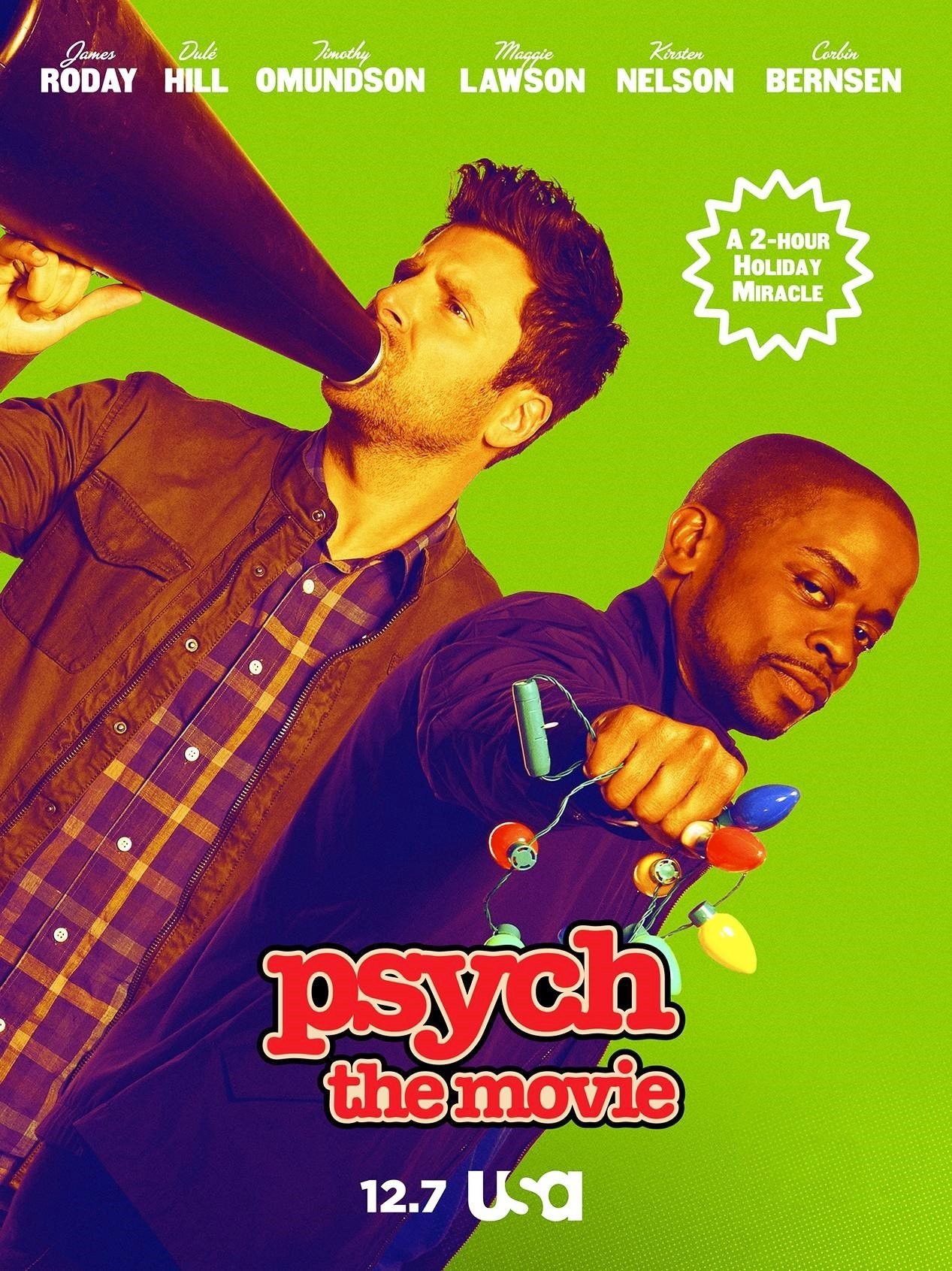 Poster of USA Network's Psych: The Movie (2017)