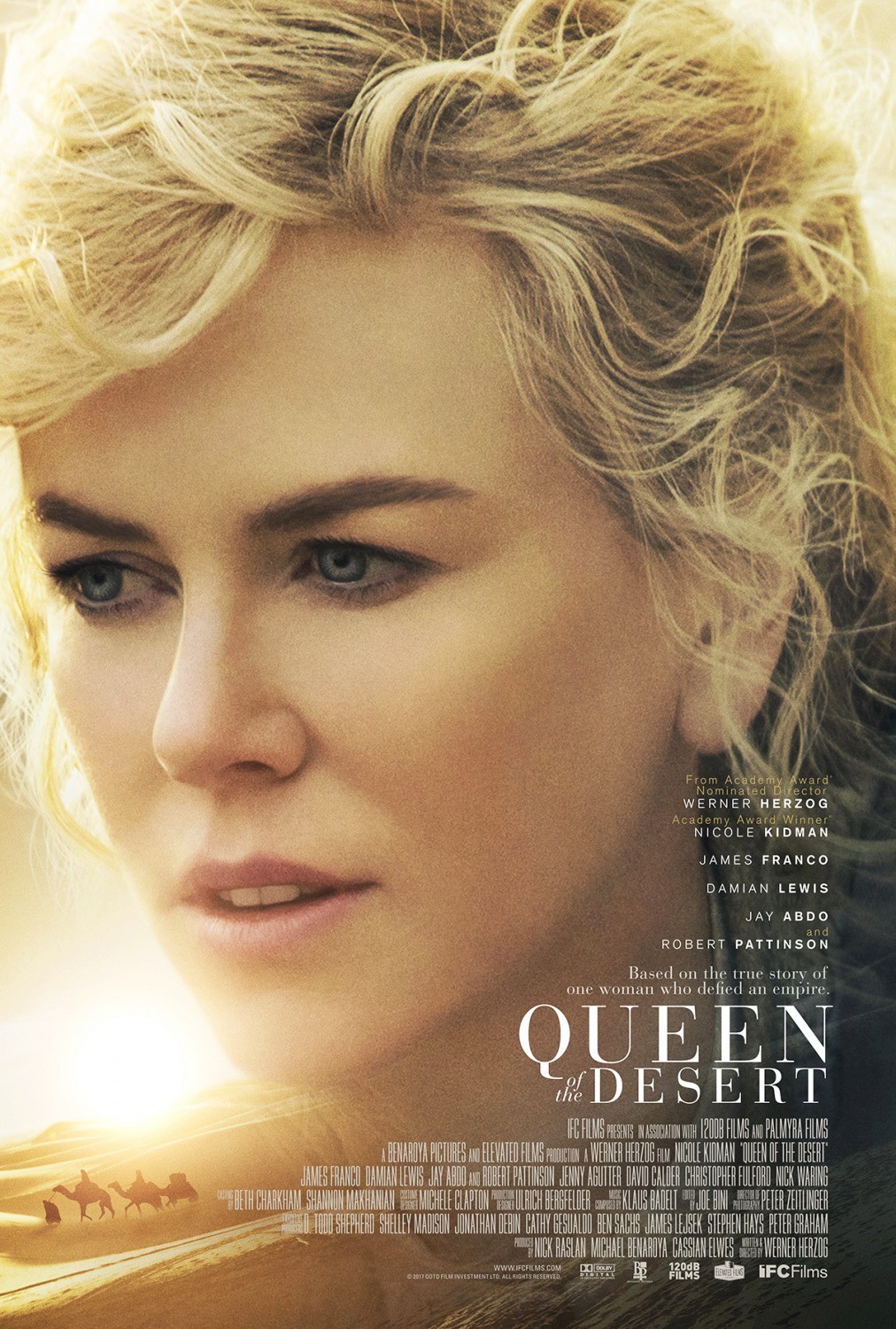 Poster of IFC Films' Queen of the Desert (2017)
