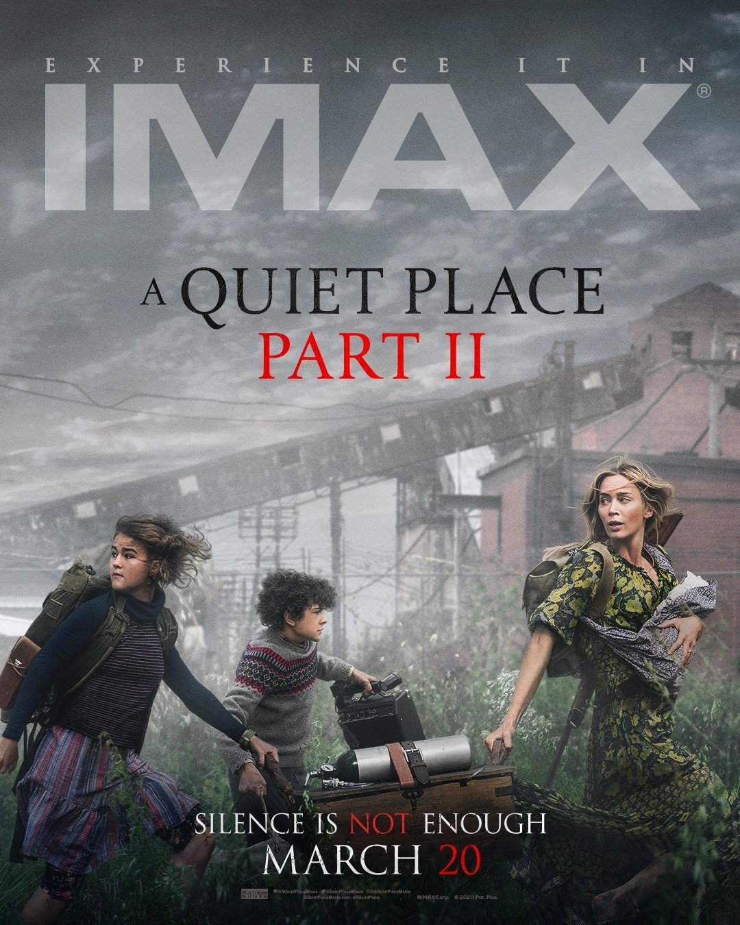 Poster of Paramount Pictures' A Quiet Place Part II (2021)