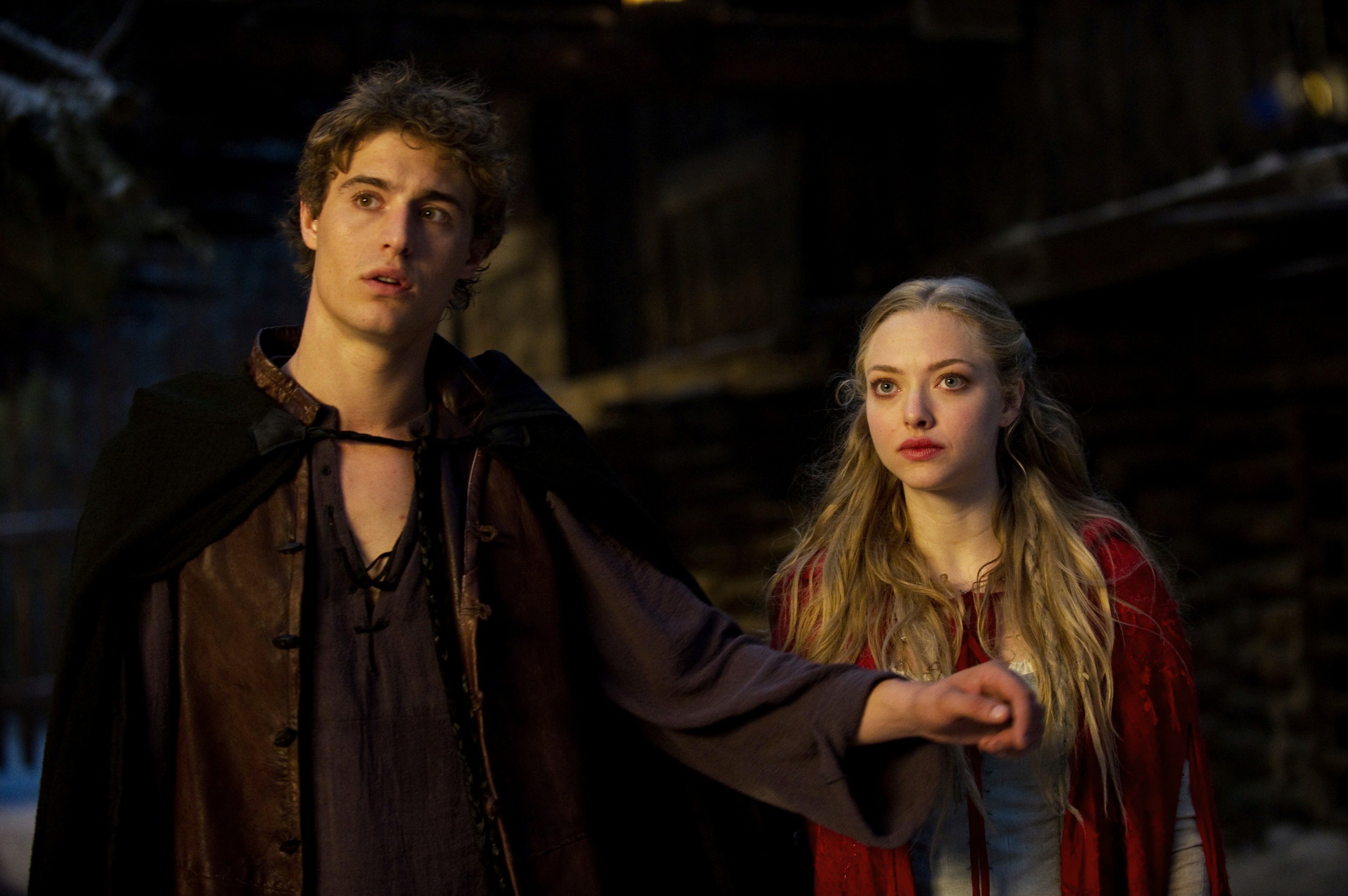Shiloh Fernandez stars as Peter and Amanda Seyfried stars as Valerie in Warner Bros. Pictures' Red Riding Hood (2011)