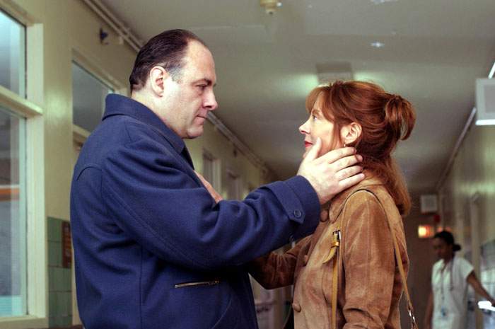 James Gandolfini and Susan Sarandon in Sony Pictures Classics' Romance and Cigarettes (2005)