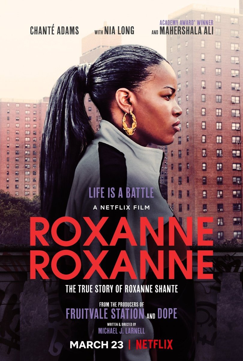 Poster of Netflix's Roxanne Roxanne (2018)