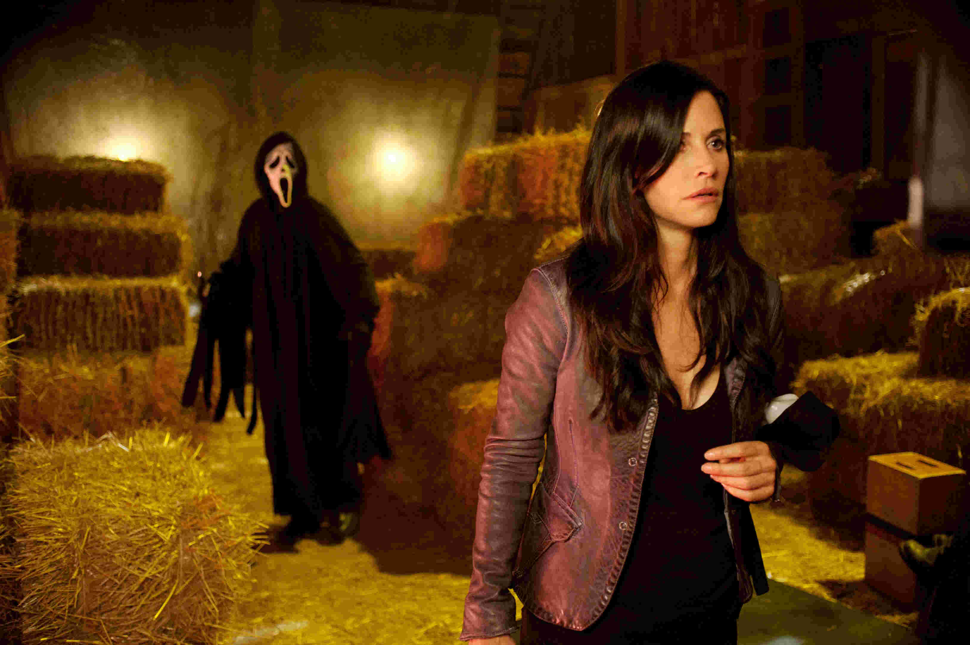 Courteney Cox stars as Gale Weathers-Riley in Dimension Films' Scream 4 (2011)