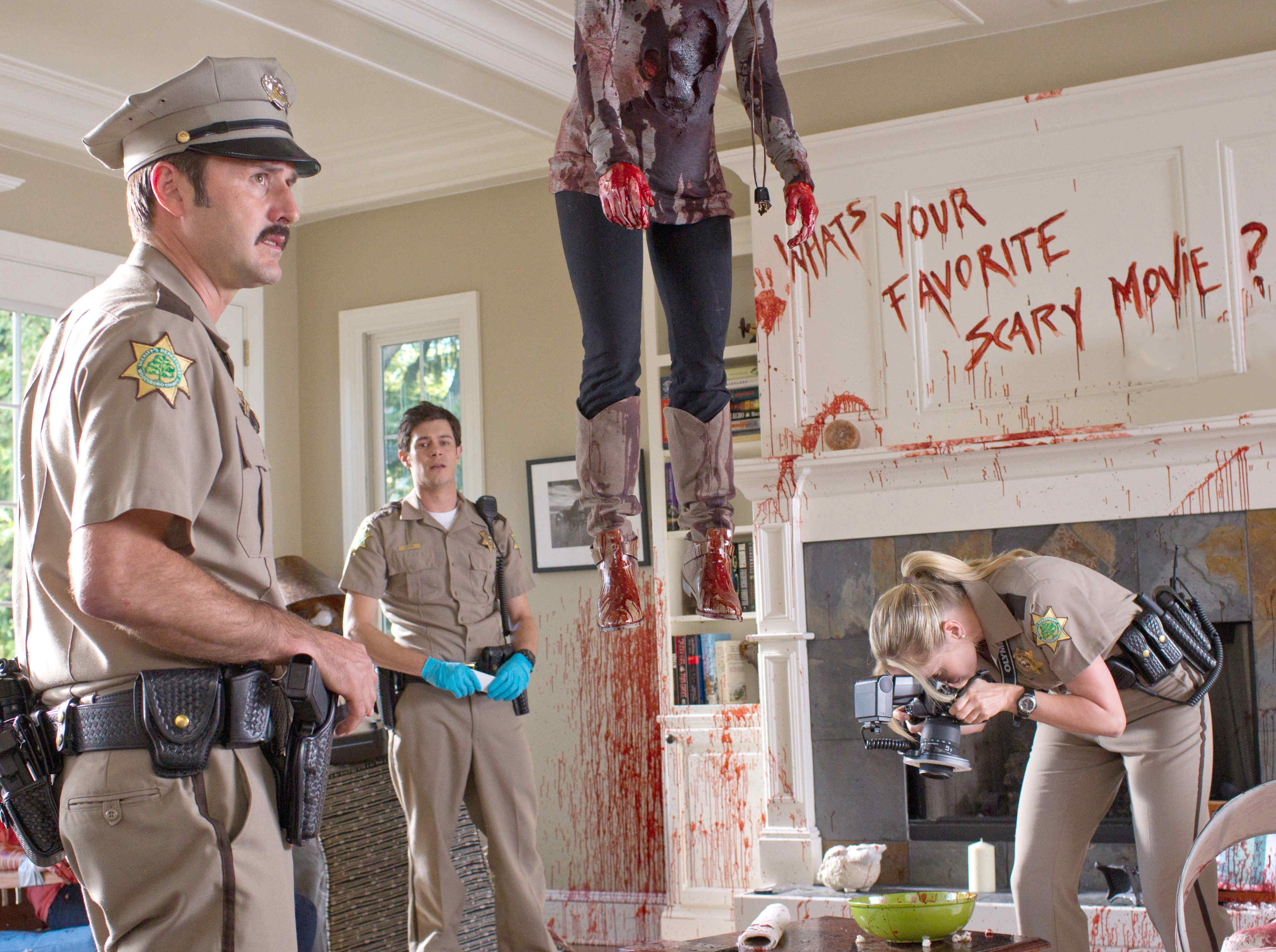 David Arquette stars as Sheriff Dewey Riley in Dimension Films' Scream 4 (2011)