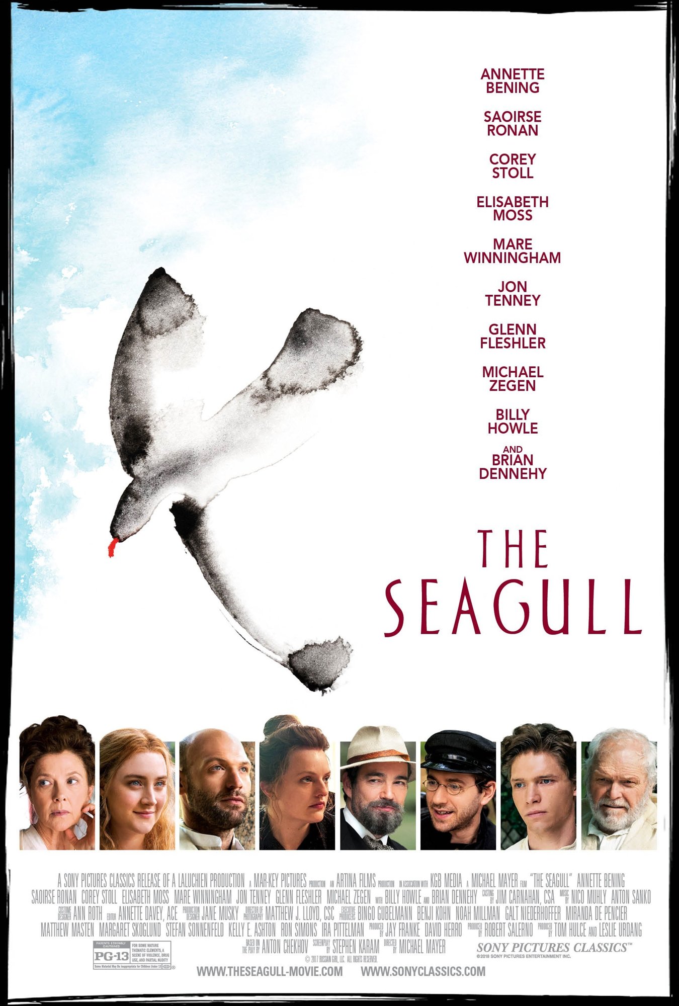 Poster of Sony Pictures Classics' The Seagull (2018)