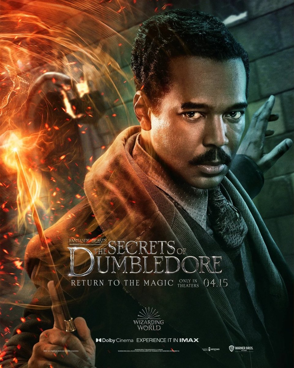 Poster of Fantastic Beasts: The Secrets of Dumbledore (2022)