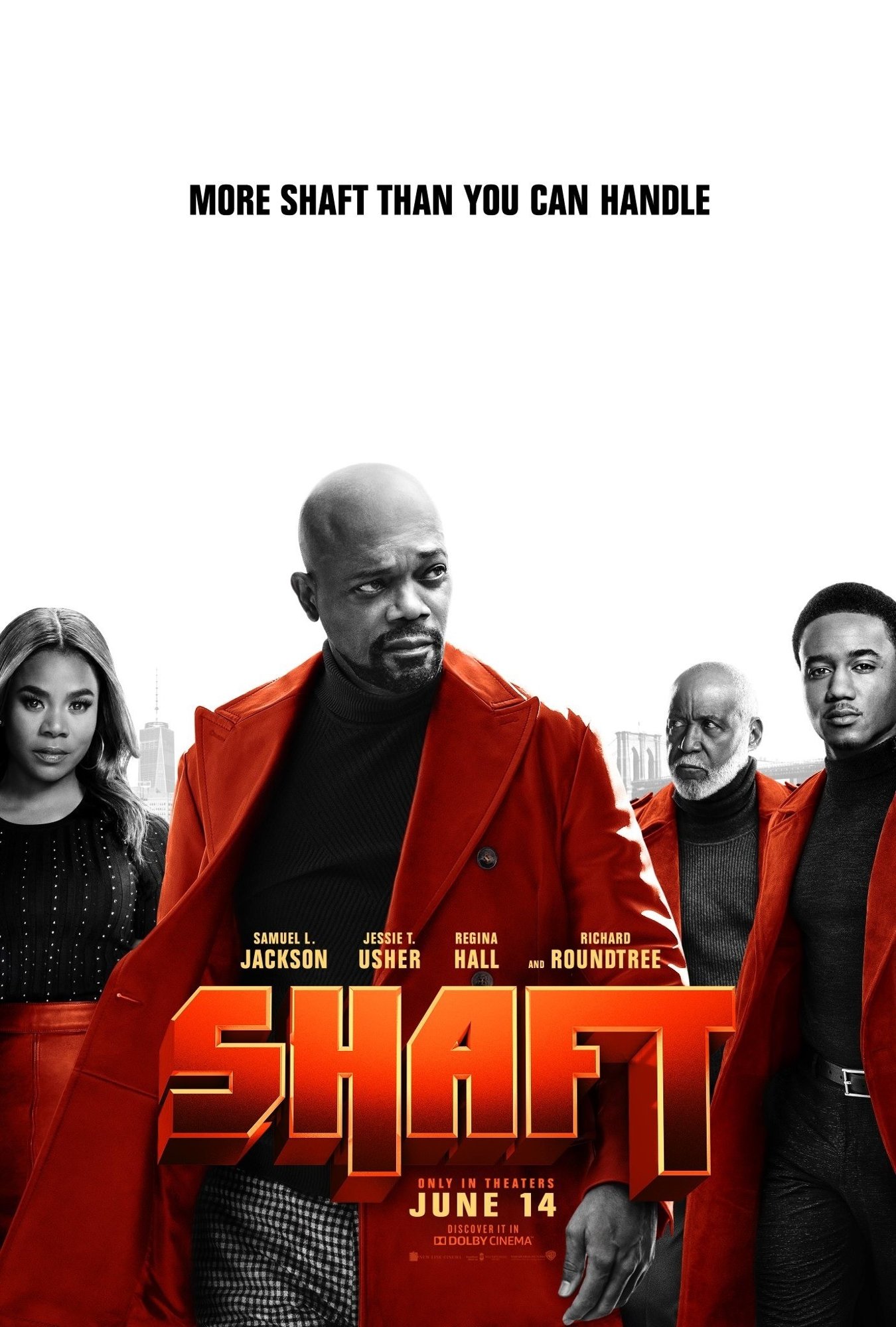 Poster of New Line Cinema's Shaft (2019)