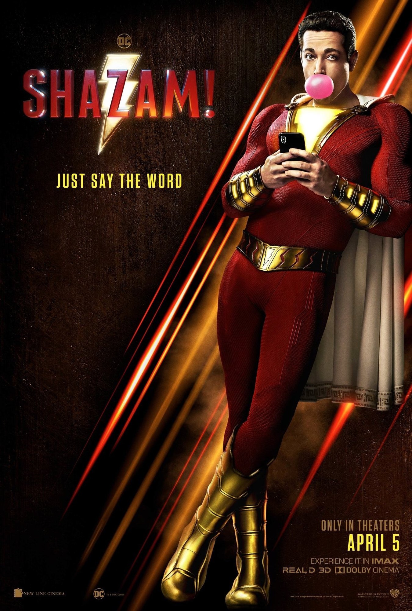 Poster of Warner Bros. Pictures' Shazam! (2019)