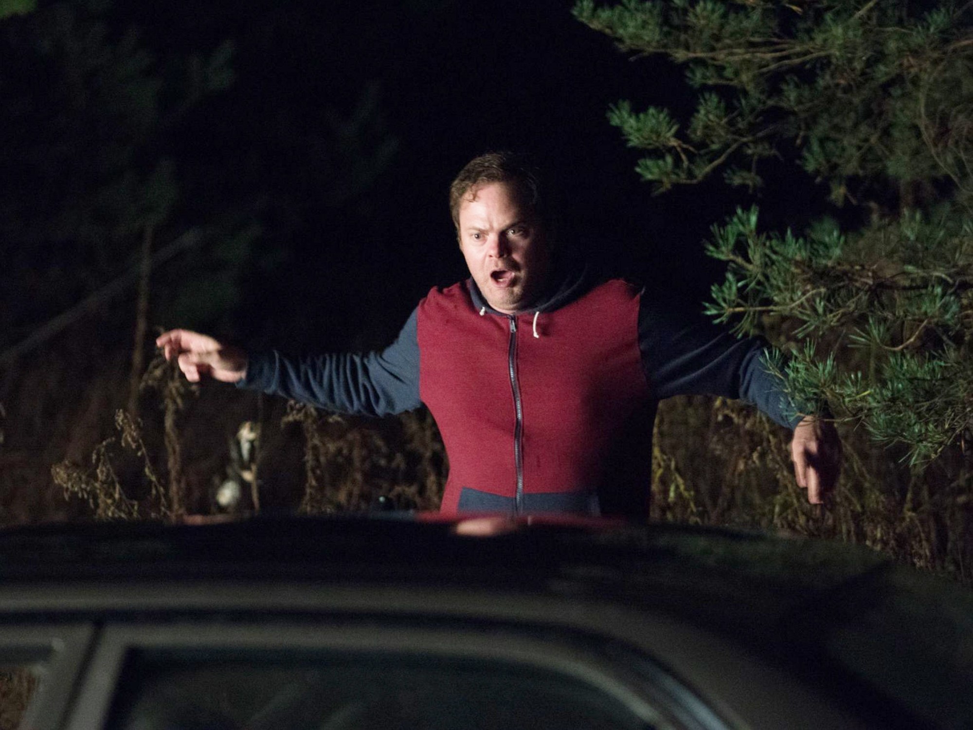 Rainn Wilson stars as Andy Sikes in Netflix's Shimmer Lake (2017)
