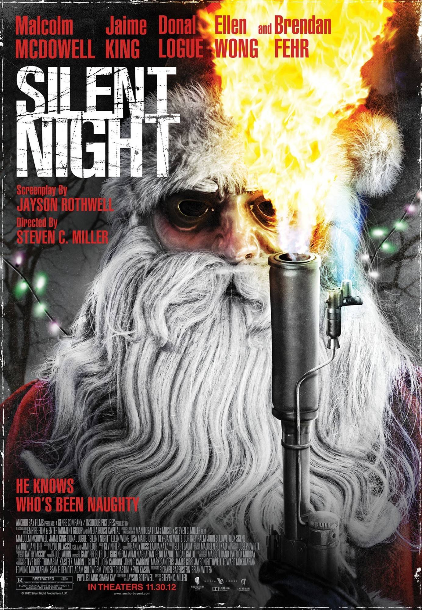 Poster of Anchor Bay Films' Silent Night (2012)