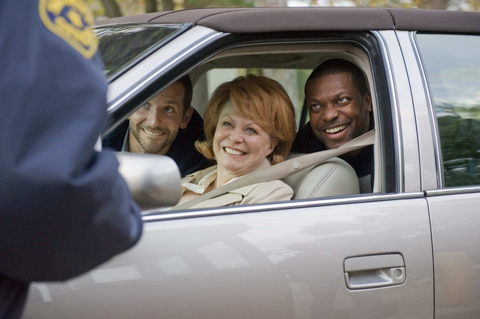 Bradley Cooper, Jacki Weaver and Chris Tucker in The Weinstein Company's Silver Linings Playbook (2013)
