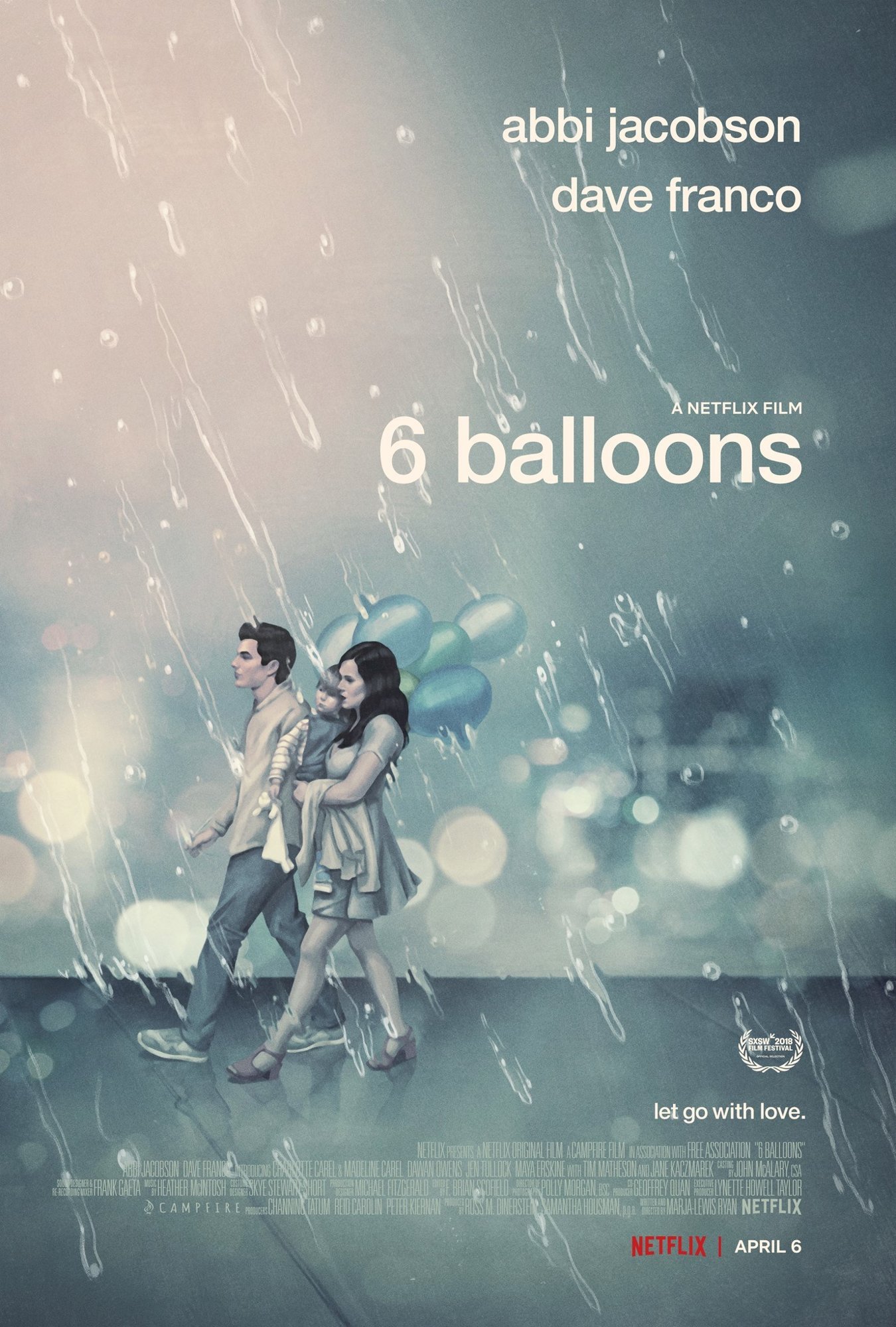 Poster of Netflix's 6 Balloons (2018)