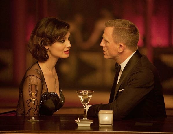 Berenice Marlohe stars as Severine and Daniel Craig stars as James Bond in Columbia Pictures' Skyfall (2012)