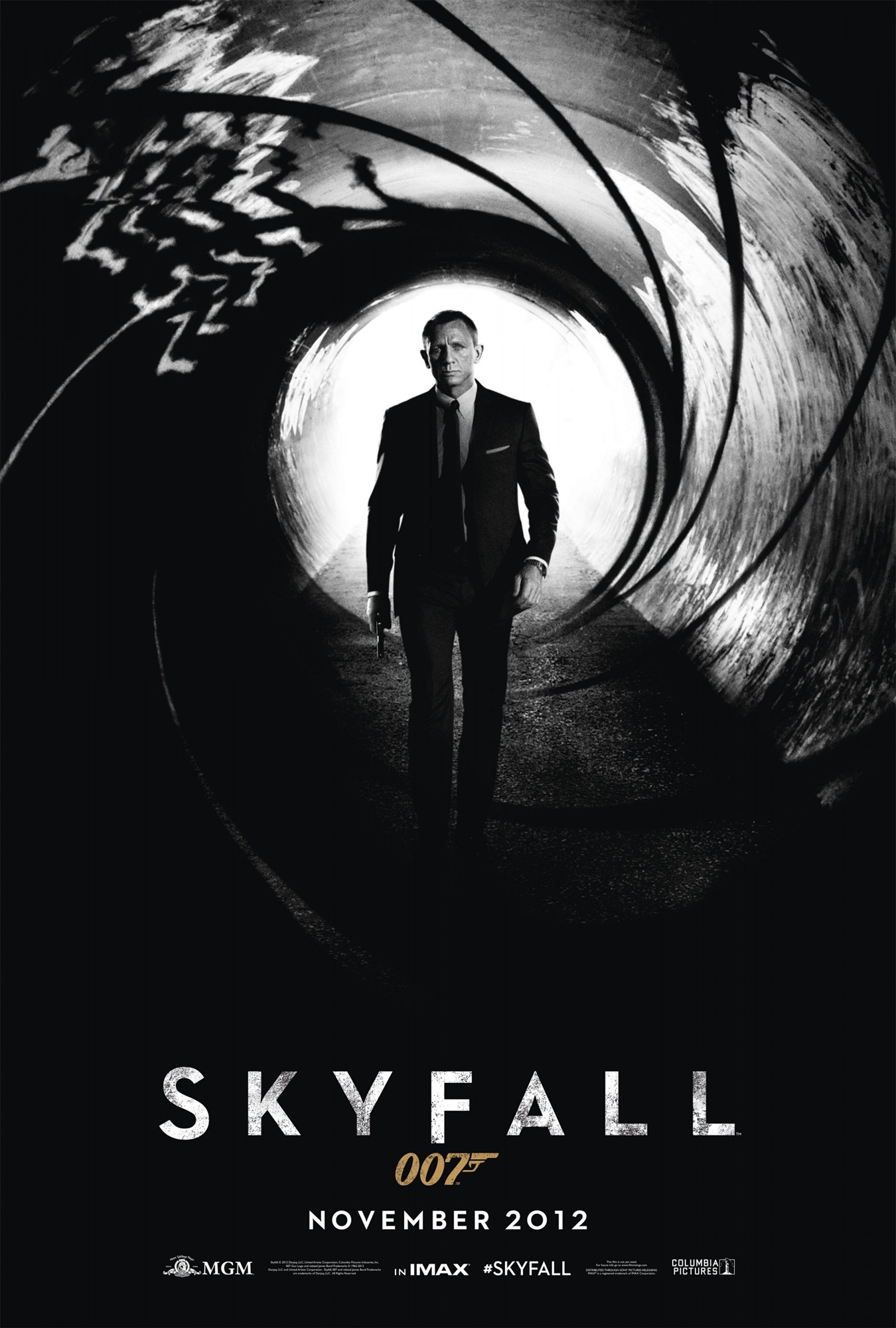 Poster of Columbia Pictures' Skyfall (2012)