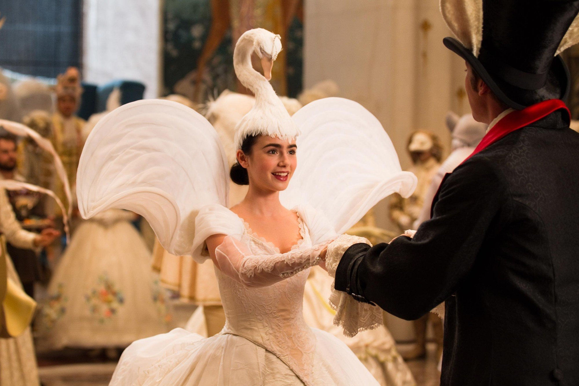 Lily Collins stars as Snow White in Relativity Media's Mirror Mirror (2012). Photo credit by Jan Thijs.
