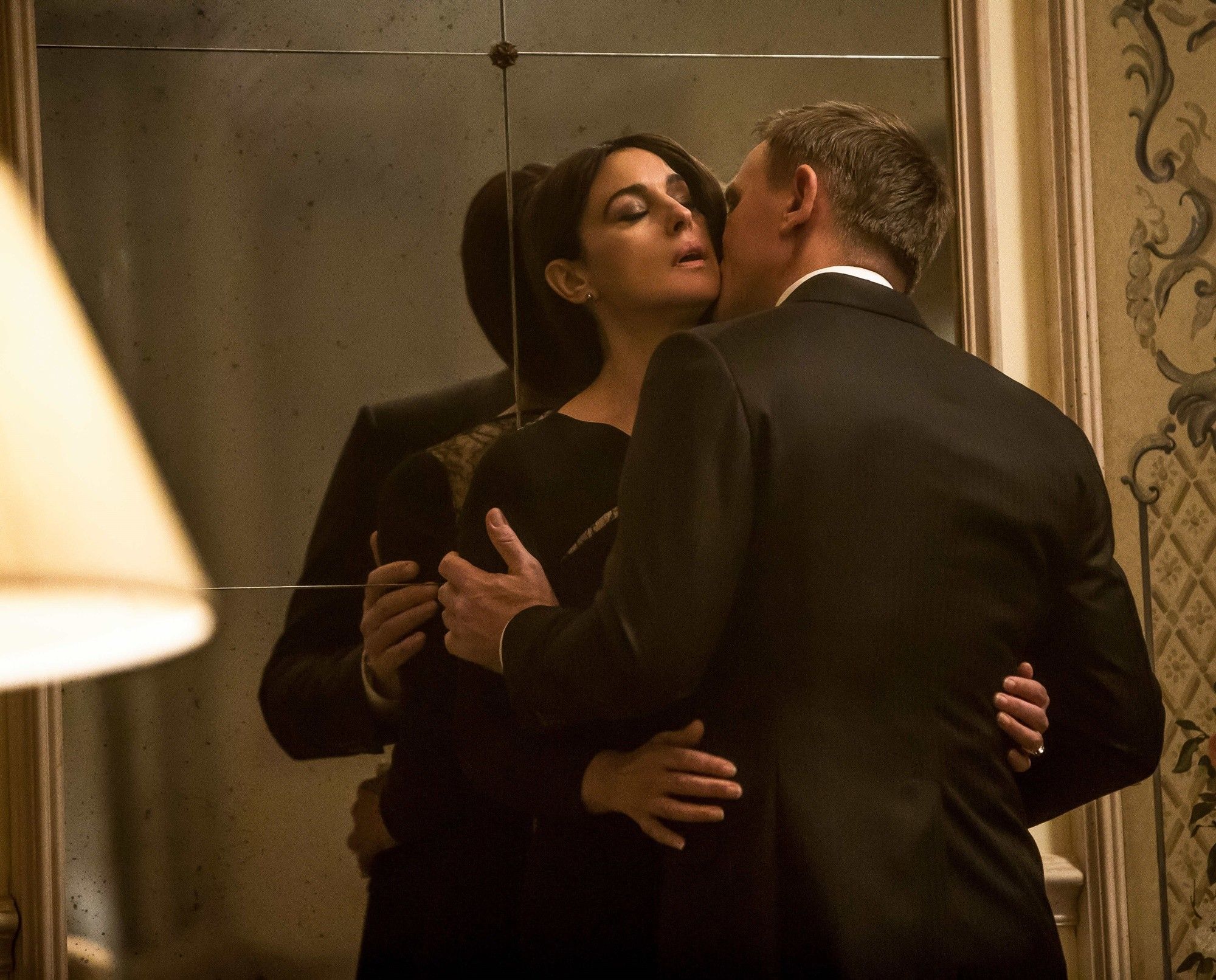 Monica Bellucci stars as Lucia Sciarra and Daniel Craig stars as James Bond in Sony Pictures' Spectre (2015)