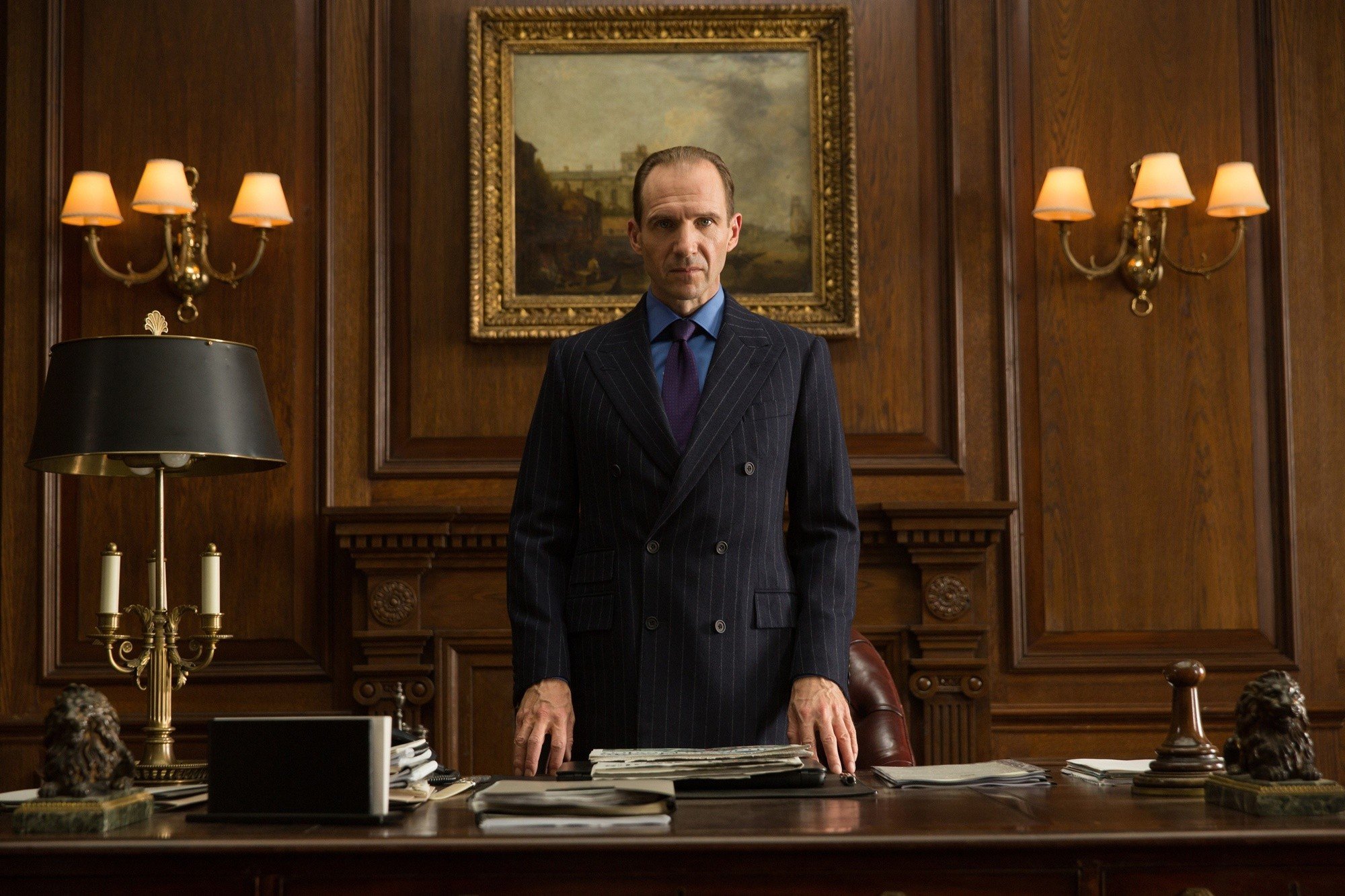 Ralph Fiennes stars as M in Sony Pictures' Spectre (2015)