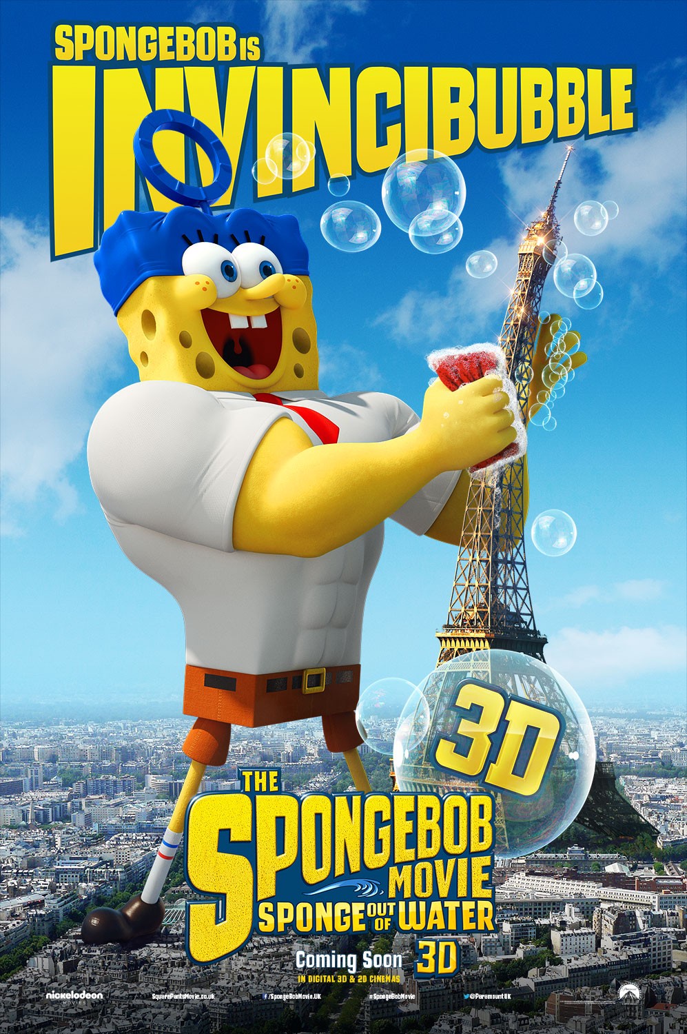 Poster of Paramount Pictures' The SpongeBob Movie: Sponge Out of Water (2015)