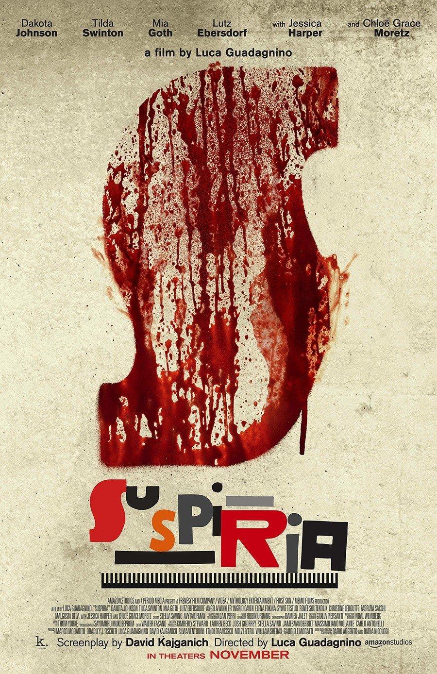 Poster of Amazon Studios' Suspiria (2018)
