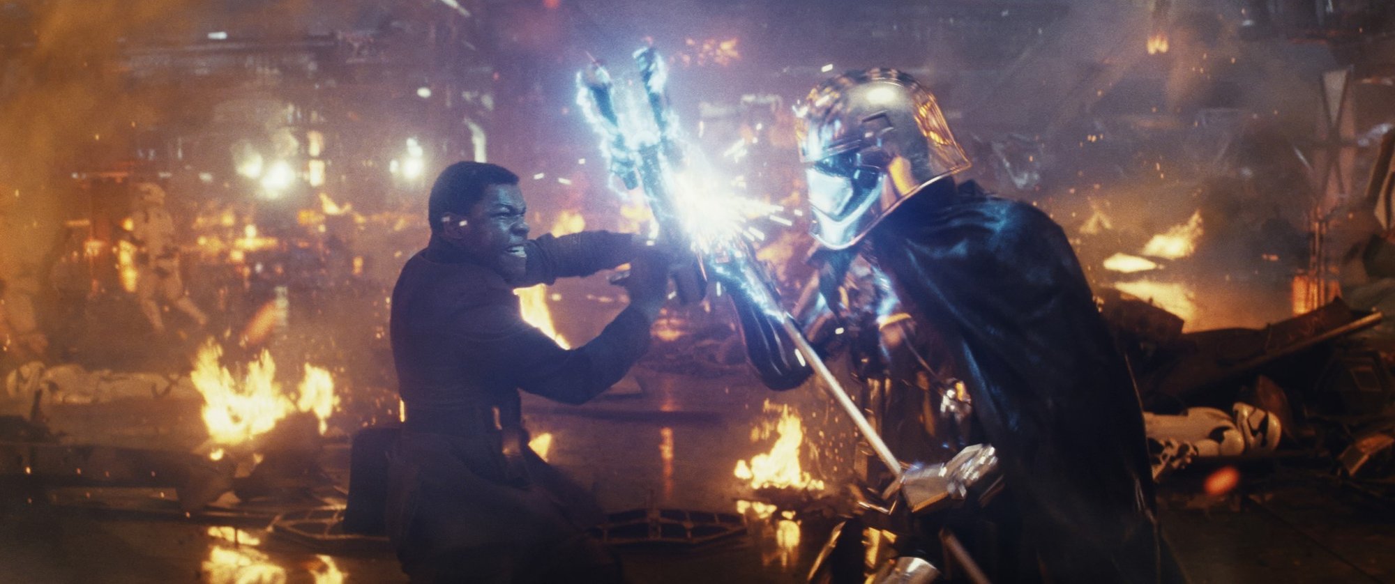 John Boyega stars as Finn in Walt Disney Pictures' Star Wars: The Last Jedi (2017)