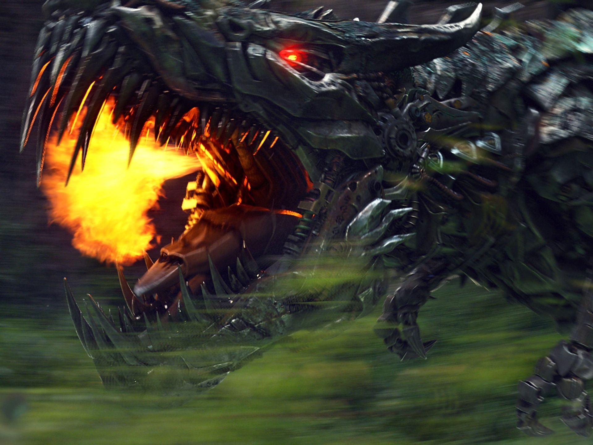 Dinobots from Paramount Pictures' Transformers: Age of Extinction (2014)
