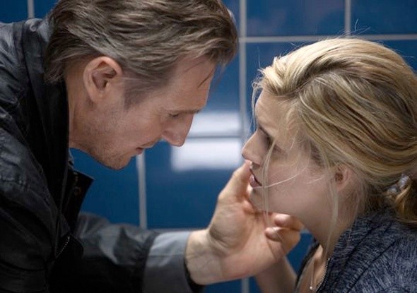 Liam Neeson stars as Bryan Mills and Maggie Grace stars as Kim in 20th Century Fox's Tak3n (2015)